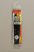Atlas Brush Company FA002 Asst 6 pc economy set