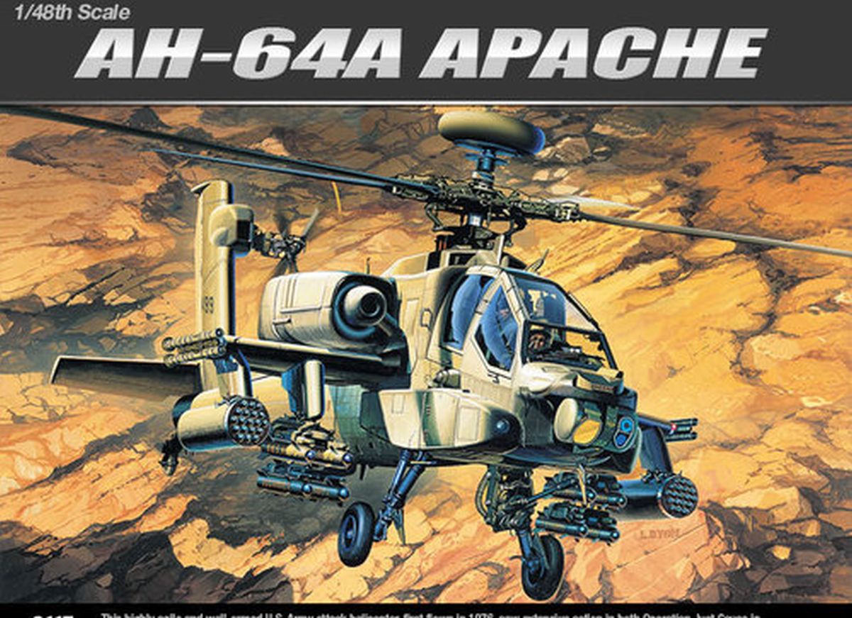 Academy Model 12262  H-64A Apache USA (was kit #2115)