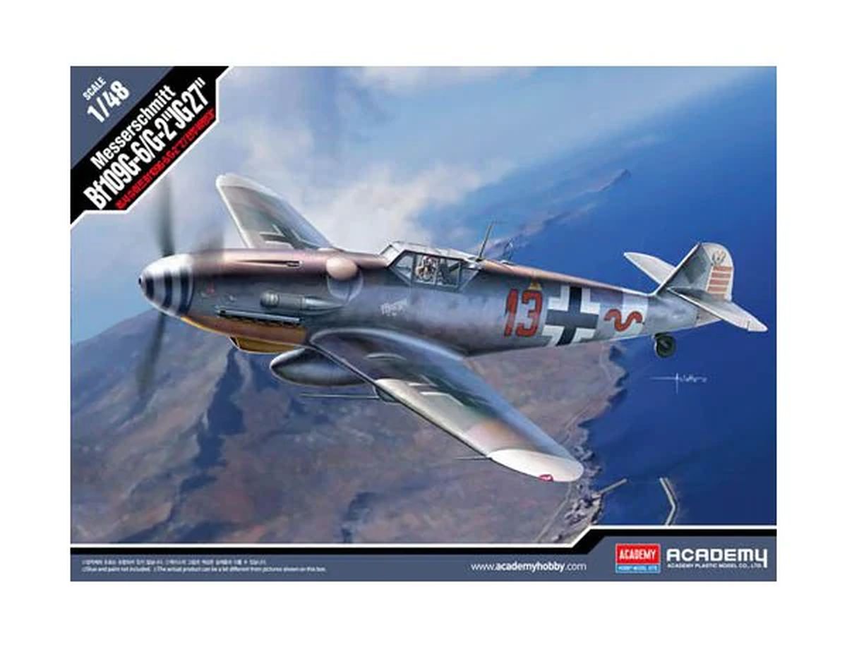 Academy Model 12321  Messerschmitt Bf109G-6/G-2 JG 27
