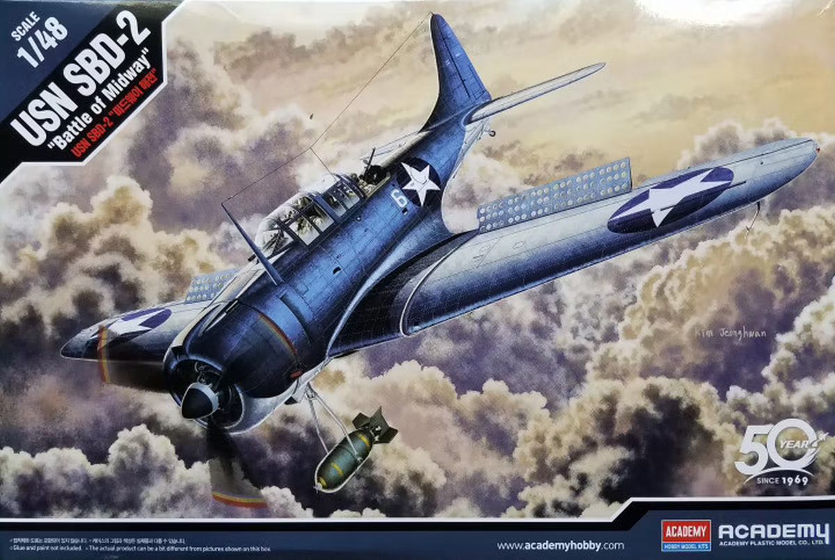 Academy Model 12335 SBD-2 USN Midway