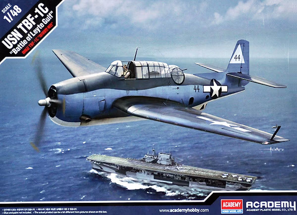 Academy Model 12340  TBF-1C Avenger Battle Leyte Gulf