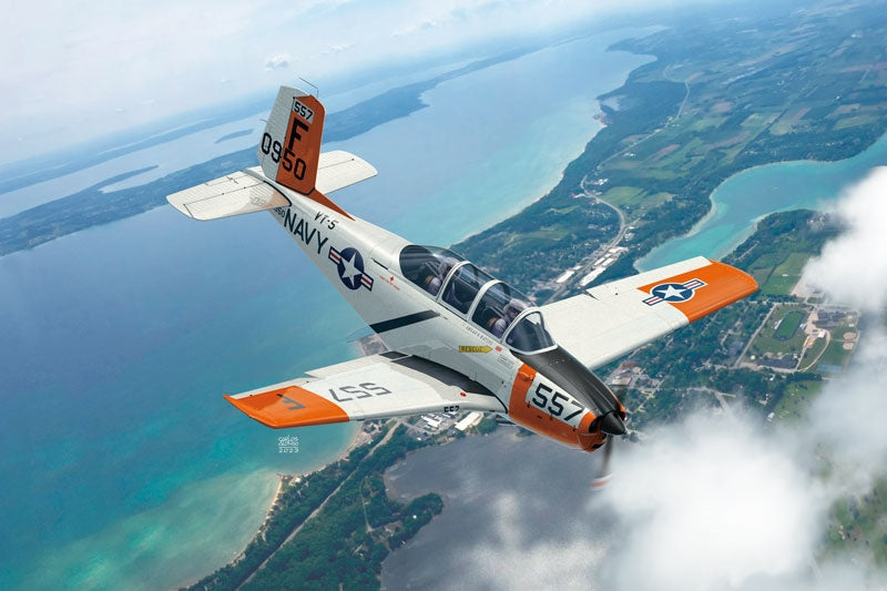 Academy Model 12361 T-34B Mentor VT-5 Training Air Wing USN MiniCraft