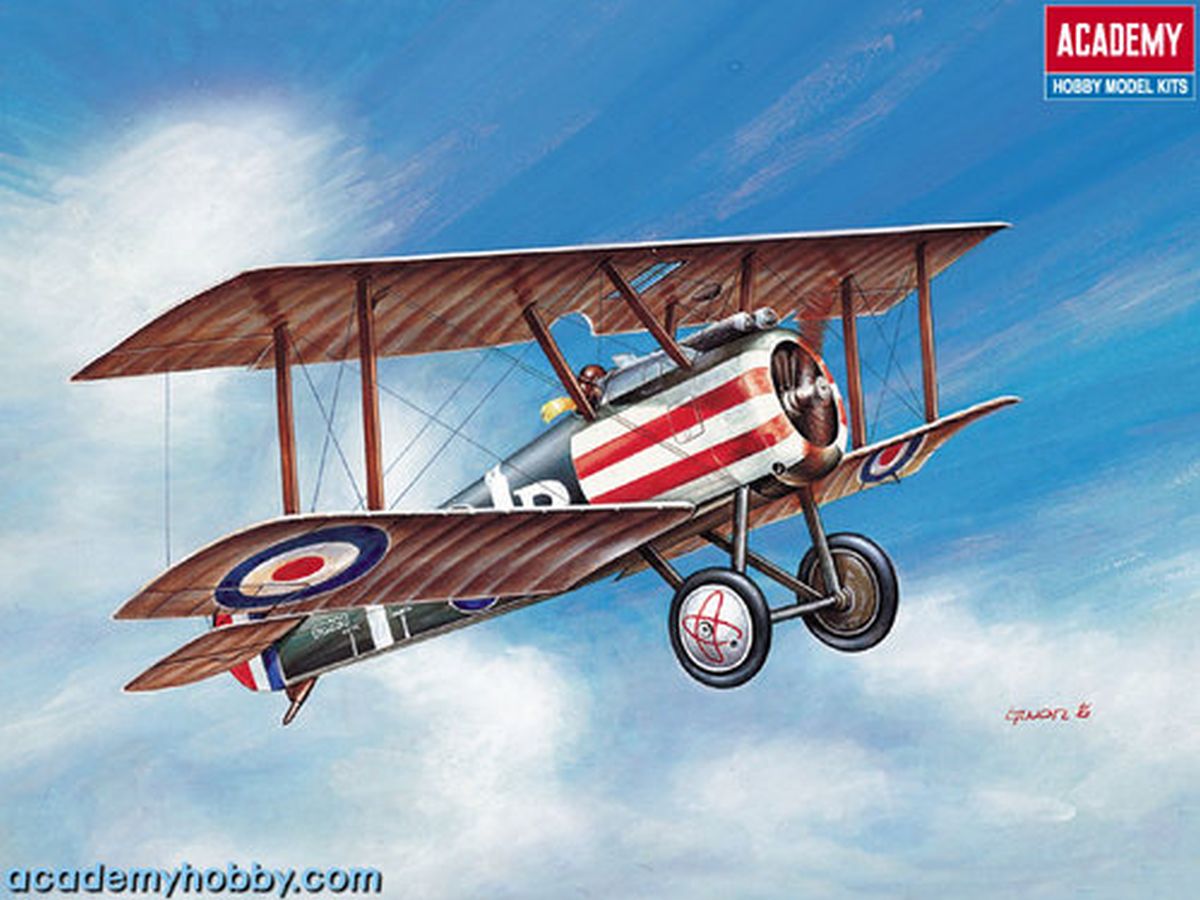 Academy Model 12447  Sopwith Camel WWI RAF (was kit #1624)