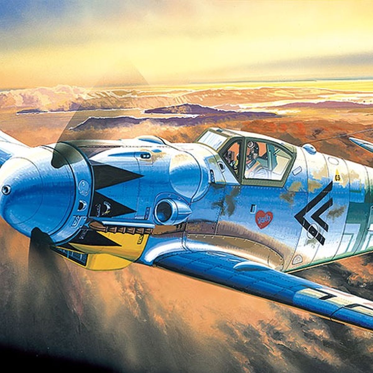 Academy Model 12454 ME BF-109G14