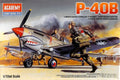 Academy Model 12456  P-40B Tomahawk USA (was kit #1655)