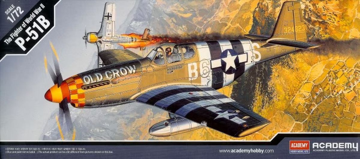 Academy Model 12464  P-51B MUSTANG
