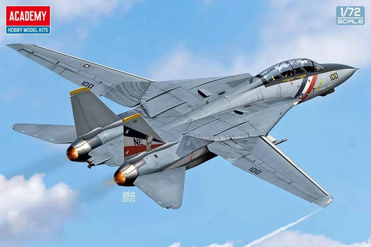 Academy Model 12590 F-14D VF-2 Bounty Hunters USN