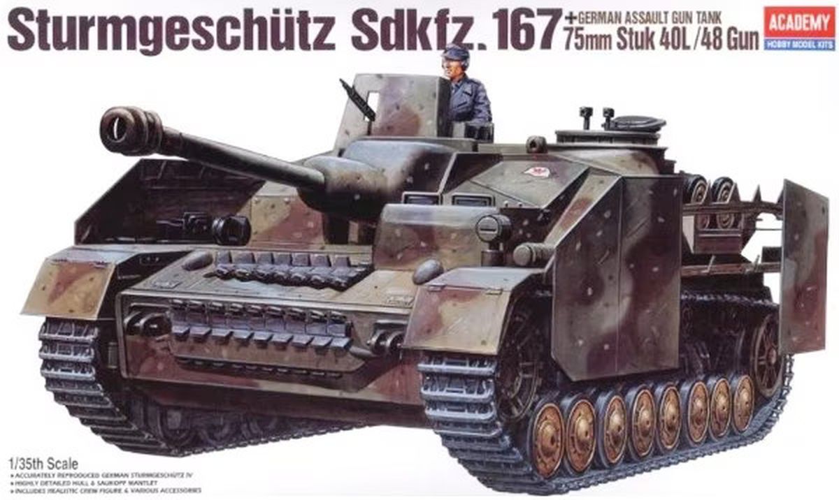 Academy Model 13235 Sturmgeschultz IV (was kit #1332)