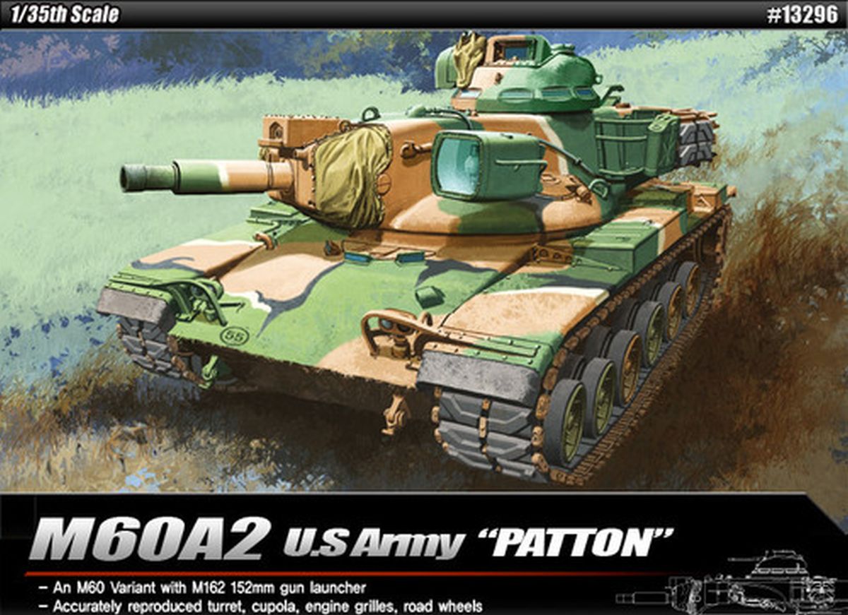 Academy Model 13296 US Army M60A2