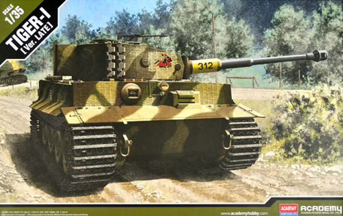 Academy Model 13314 Tiger-1 Late Version
