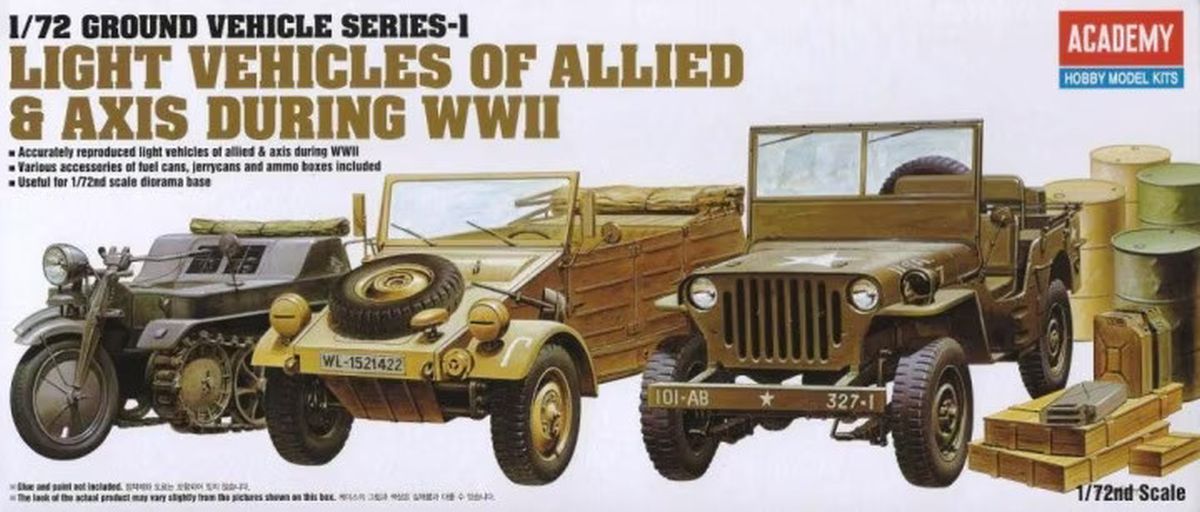 Academy Model 13416  Ground Vehicle Set (was kit #1310)