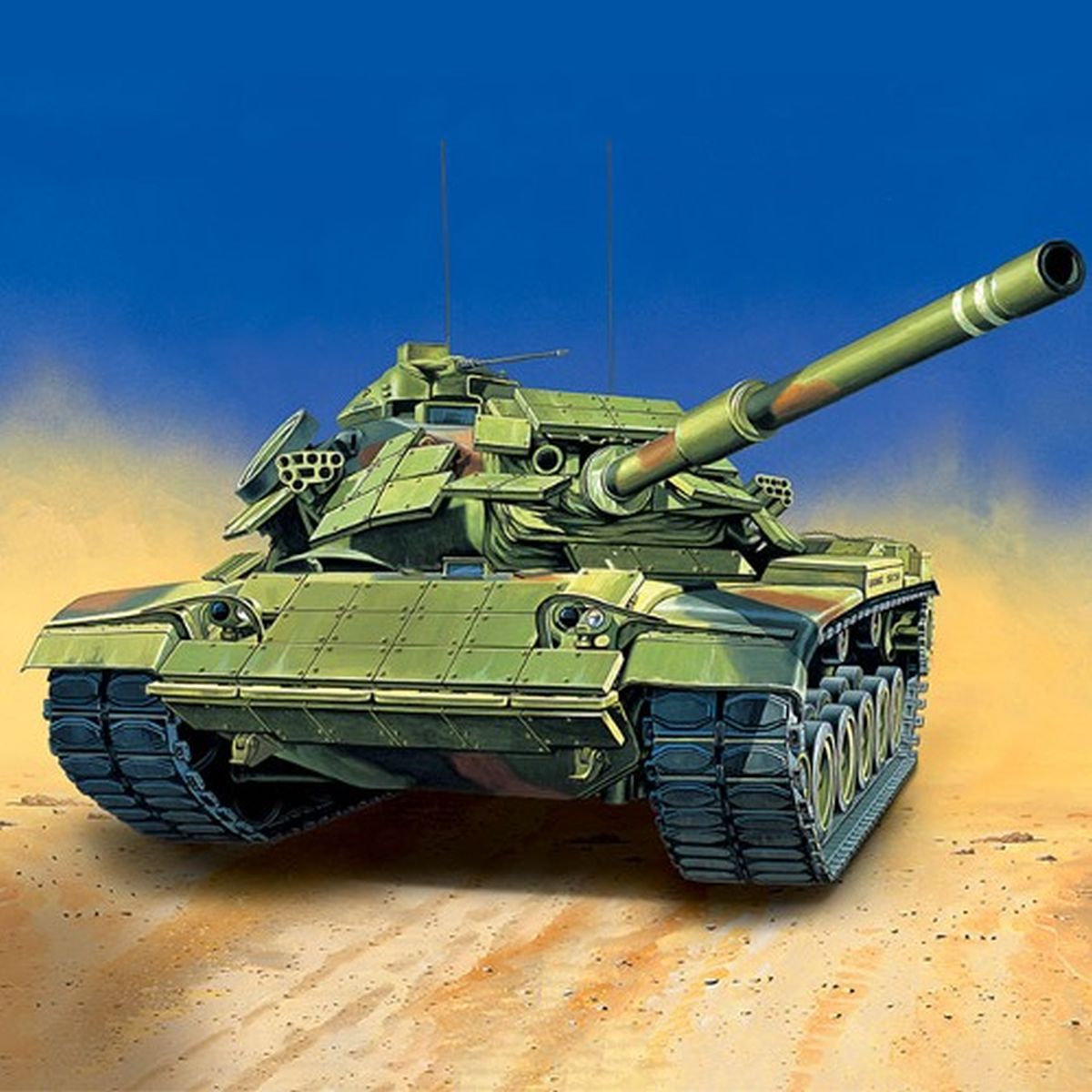 Academy Model 13425  USMC M60A1 RISE (P)