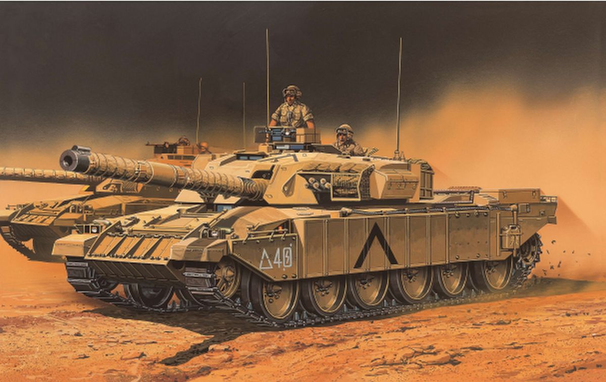 Academy Model 13426 British Army Challenger Mk.3
