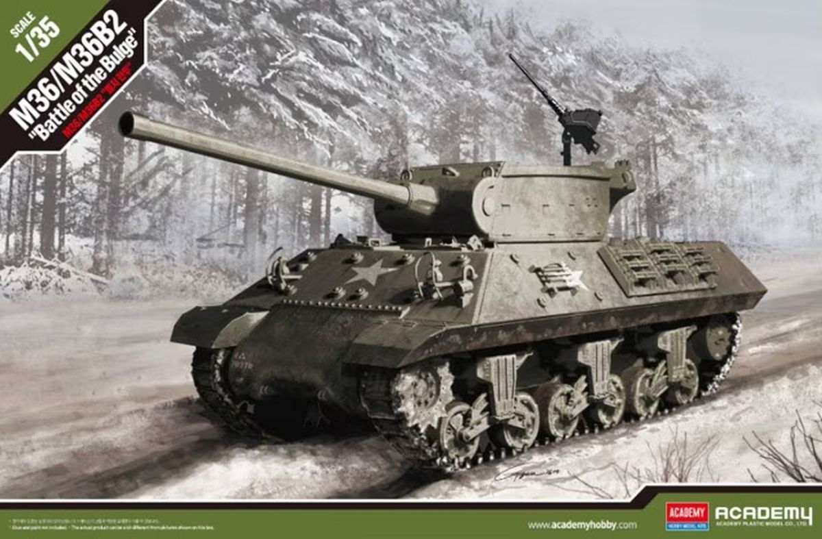 Academy Model 13501 US Army M36/M36B2 Battle of the Bulge