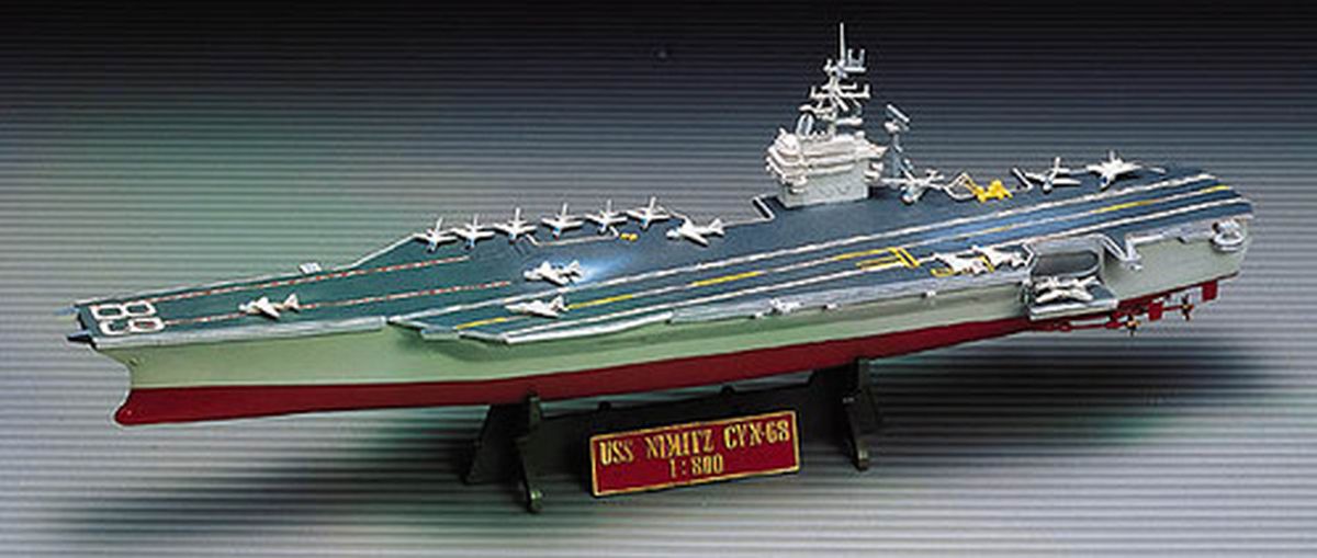 Academy Model 14213  USS Nimitz CVN-68 (was kit #1439)