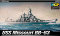 Academy Model 14222  USS Missouri BB-63 MCP