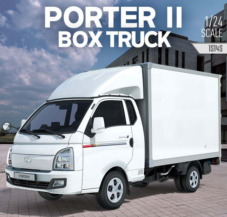 Academy Model 15145 Hyundai Porter II Box Truck 100% new tooling