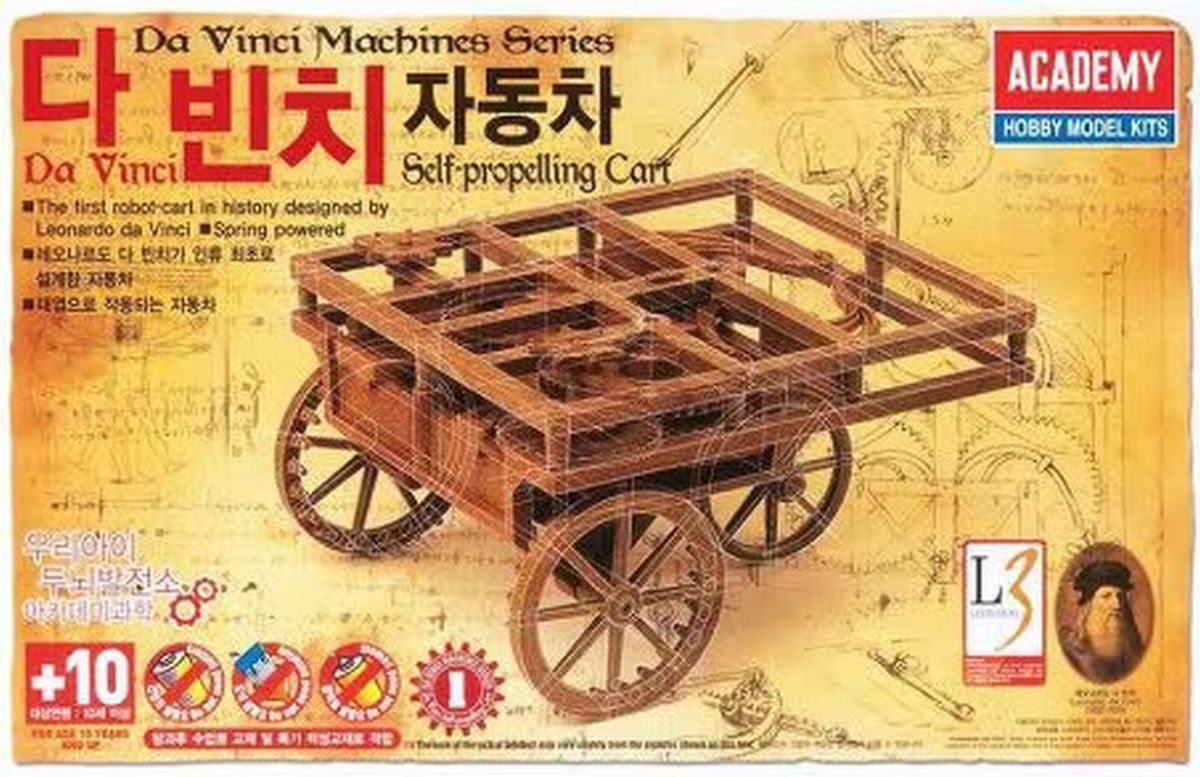 Academy Model 18129 da Vinci Self-Propelling Cart