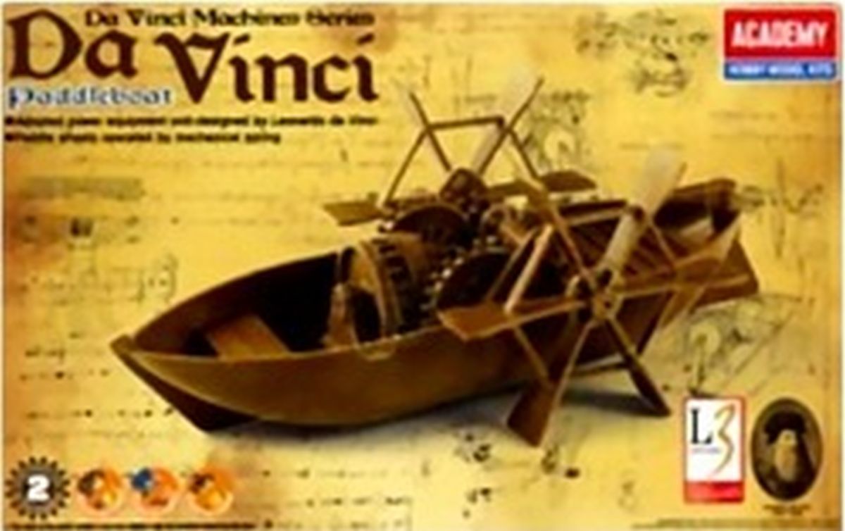 Academy Model 18130 da Vinci Paddleboat