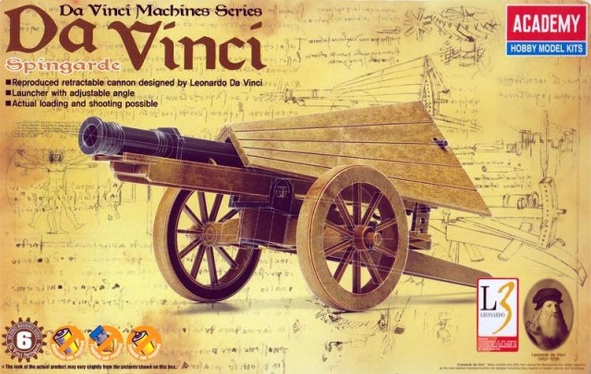 Academy Model 18142 da Vinci Spingarde