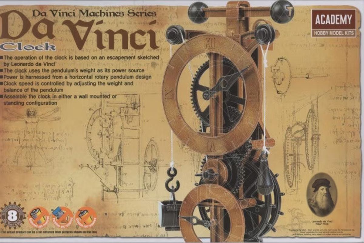 Academy Model 18150  da Vinci Clock