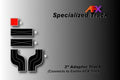 AFX Slot Car 70605 3  Adaptor Track/pr