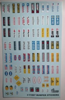 Gofer Racing Model Decal Company11067 Bumper Stickers Decal