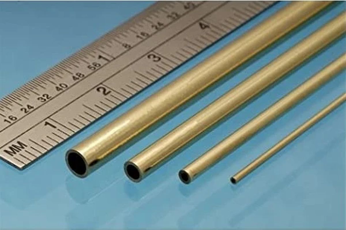 Albion Alloys BT10M Brass Tube 10 x 0.45 mm 2pcs