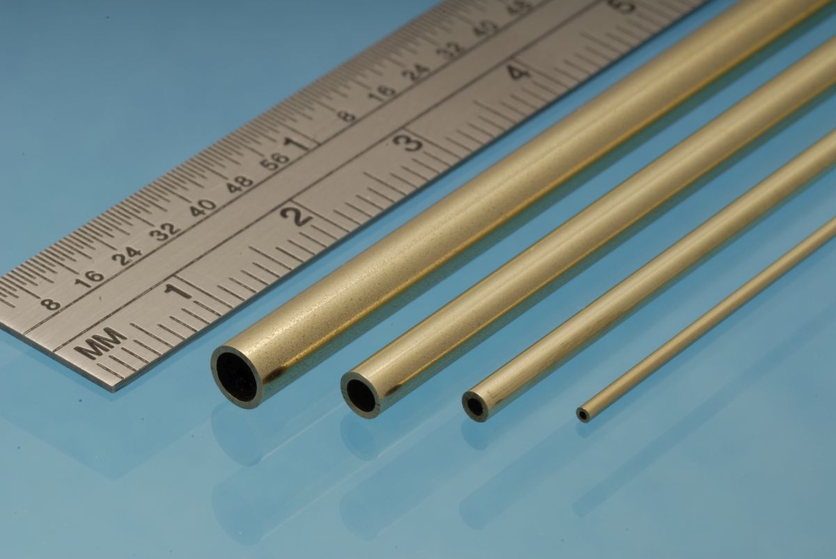 Albion Alloys BT6M Brass Tube 6 x 0.45 mm 3pcs