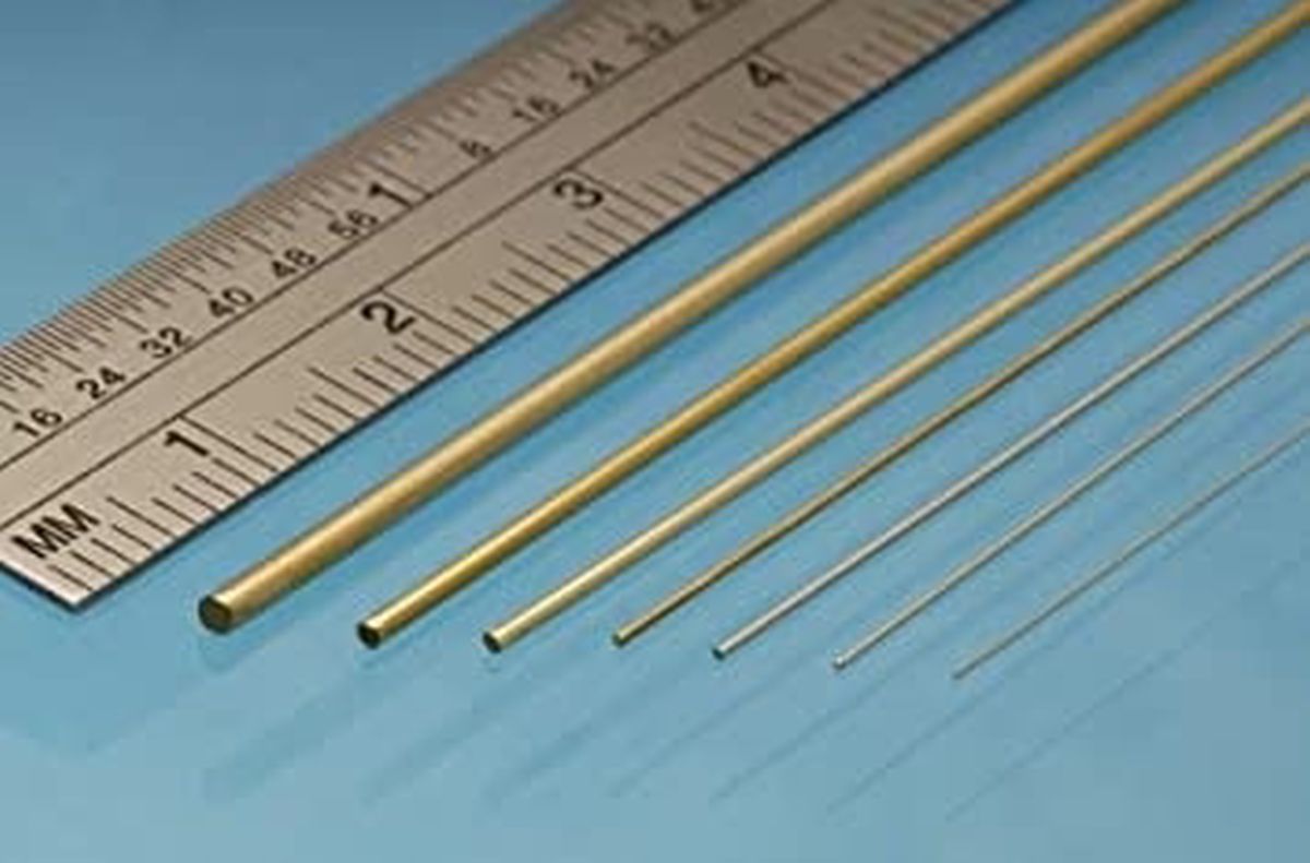 Albion Alloys BW02 Brass Rod 0.2 mm 10pcs