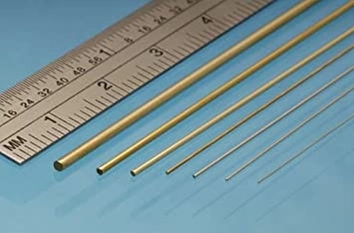 Albion Alloys BW03 Brass Rod 0.3 mm 10pcs