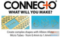 Albion Alloys C-09 P/E Connecto Crosses 0.9mm 1pcs