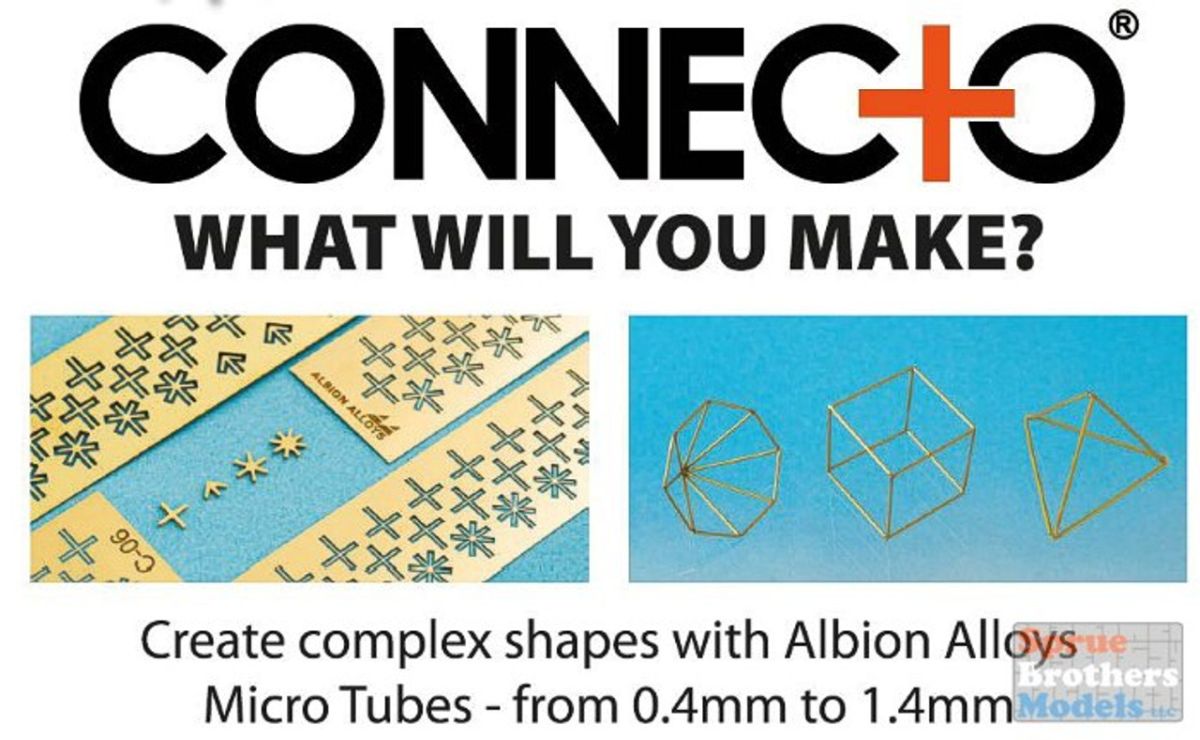Albion Alloys C-12 P/E Connecto Crosses 1.2mm 1pcs
