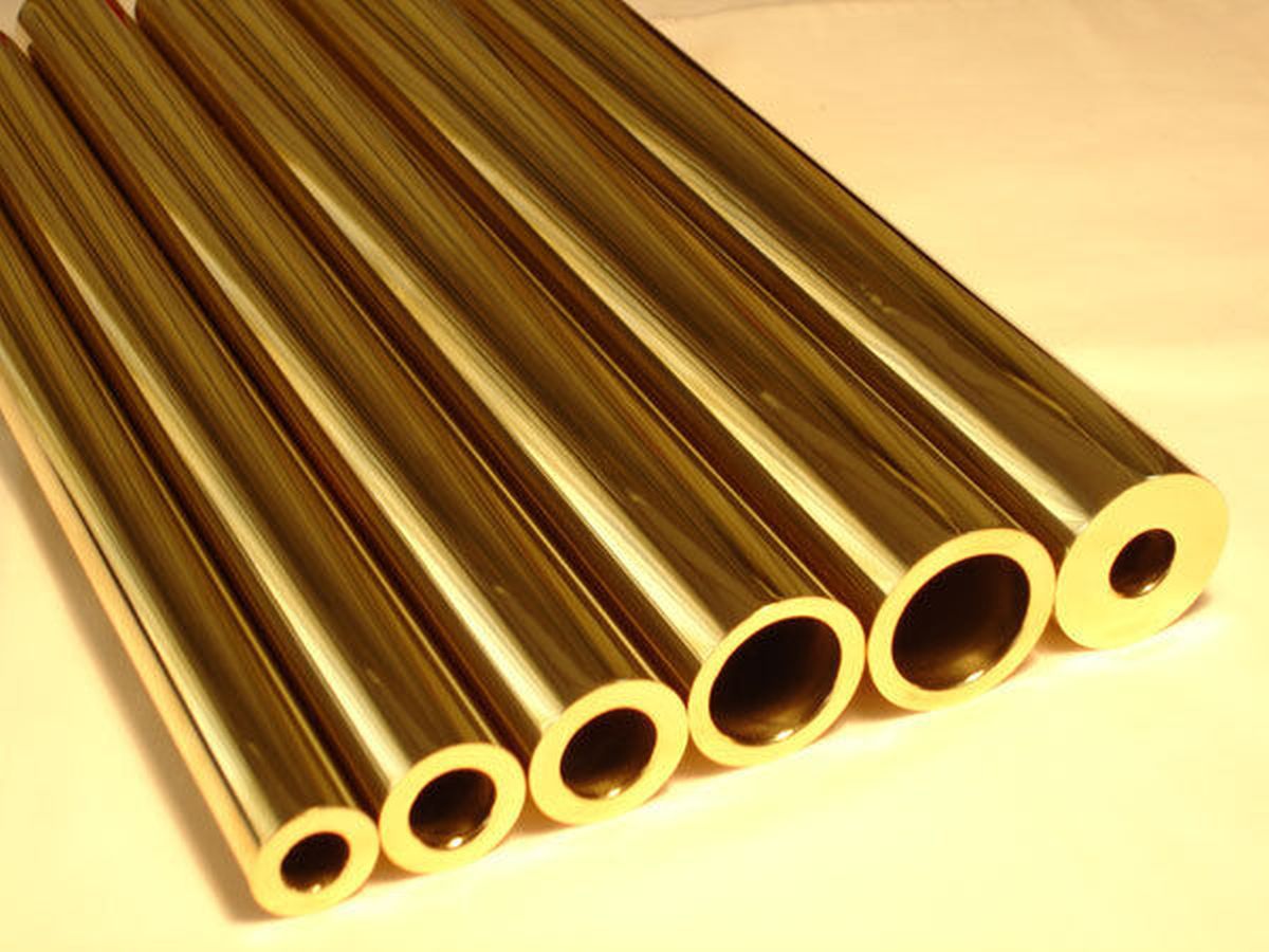 Albion Alloys MBT4M Round Brass Micro Tube 1.2 x 0.6 mm i.d. 3pcs
