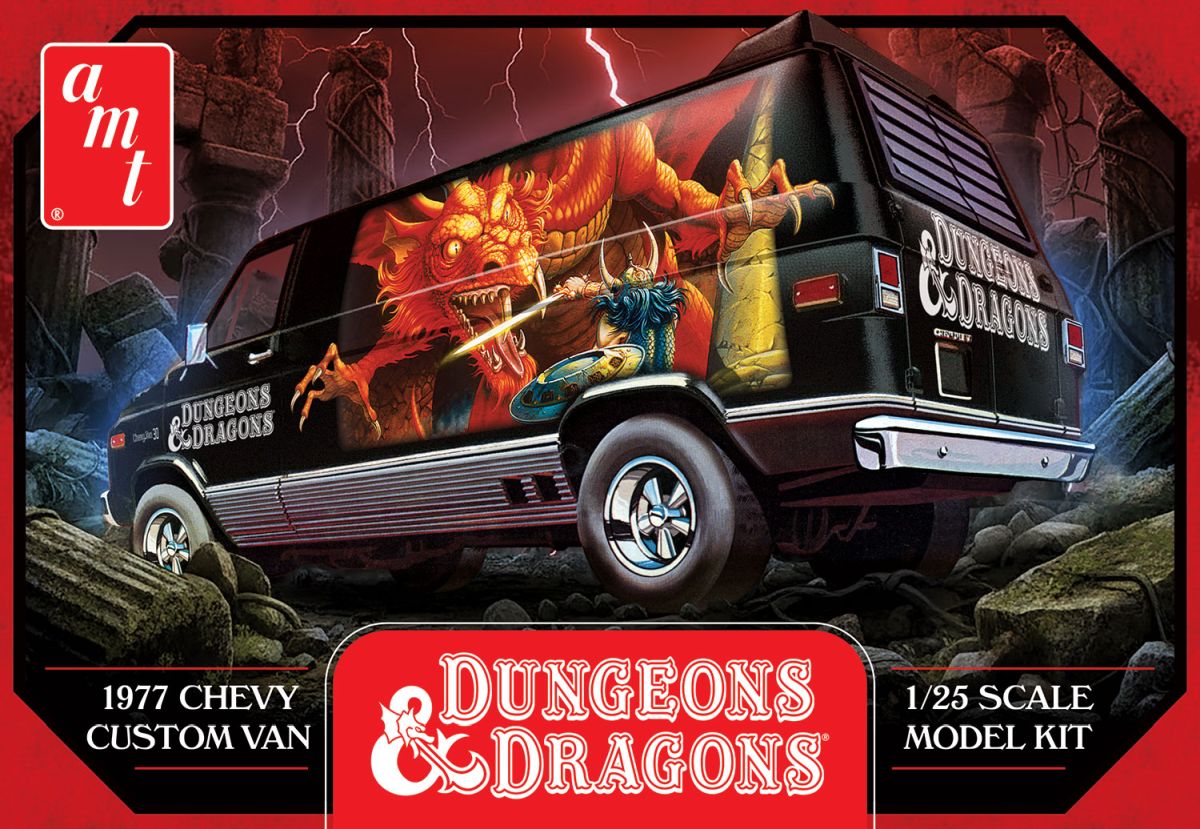 AMT 1568  1974 / 1977 Chevy Van Dungeons & Dragons Skill 2  NEW - call for discount pricing!