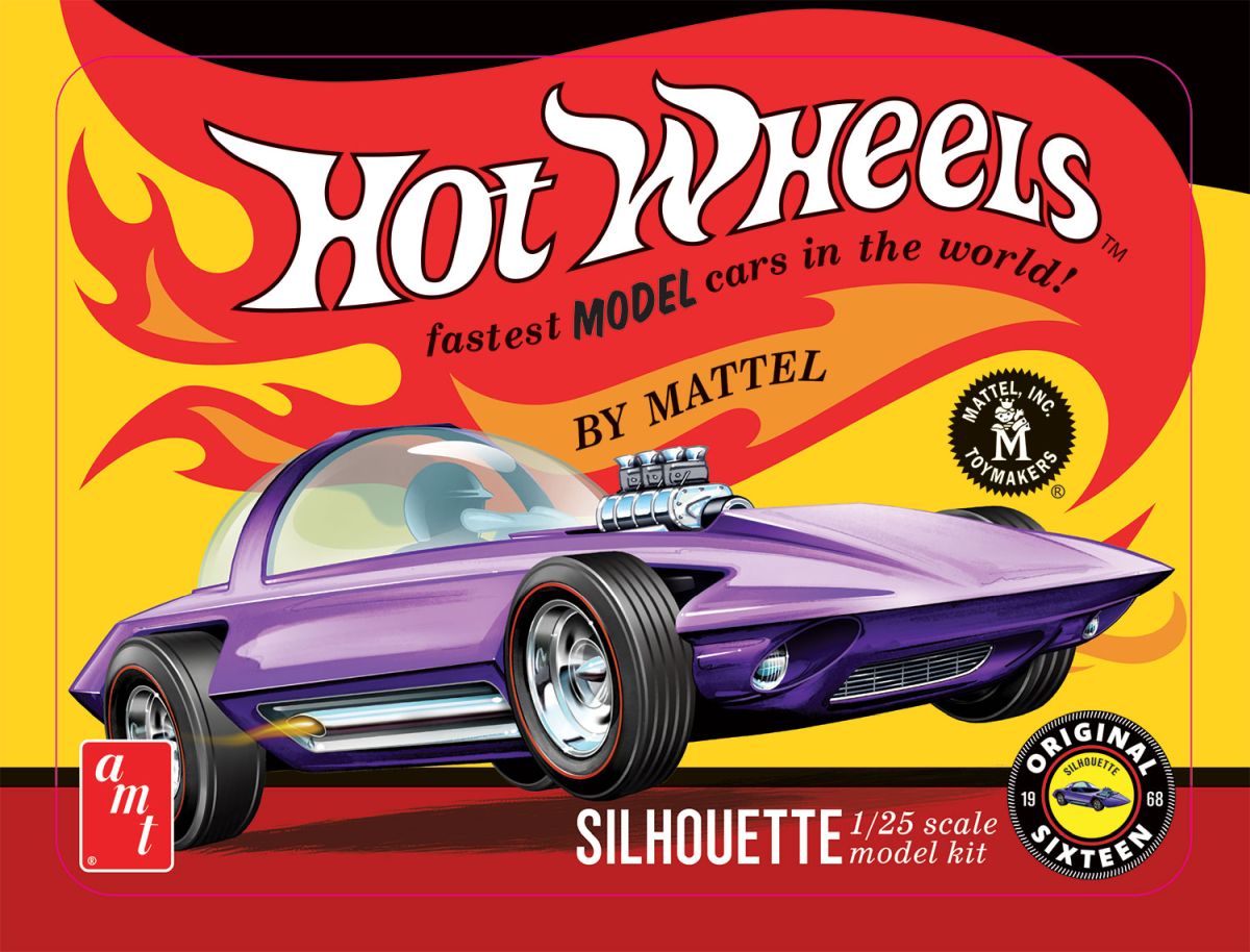 AMT 1593  Silhouette Collector Tin Hot Wheels Skill 2  NEW - call for discount pricing!