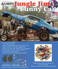 Atlantis Model 1440 1971 Jungle Jim Camaro Funny Car