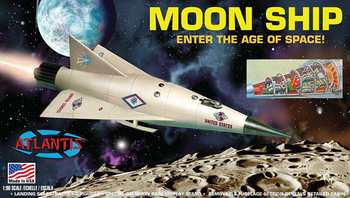 Atlantis Model 1825 Moonship Spacecraft