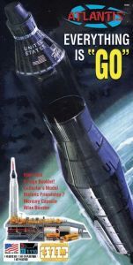 Atlantis Model 1833 Atlas w/ Launch Pad/Mercury Capsule 50 Year Celebration