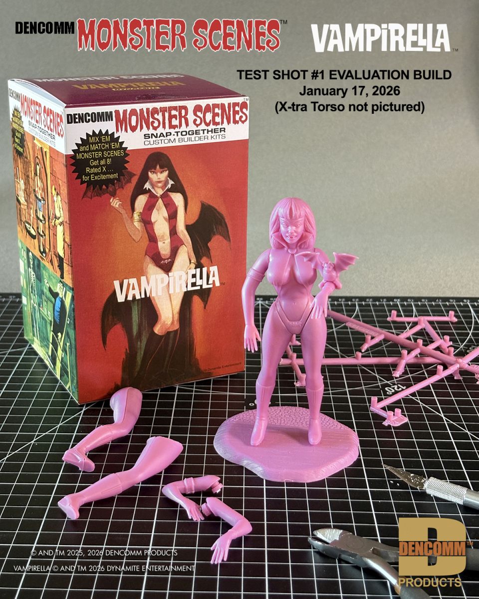 Atlantis 638 Vampirella  55th Anniversary Limited Edition  NEW - call for discount pricing!