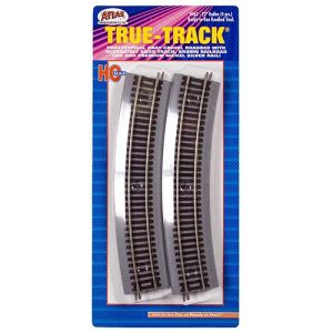 Atlas Model Train 463 HO True-Track 22  Radius/4pk