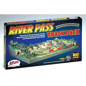 Atlas Model Train 578 HO Code 83 River Pass Track Pack