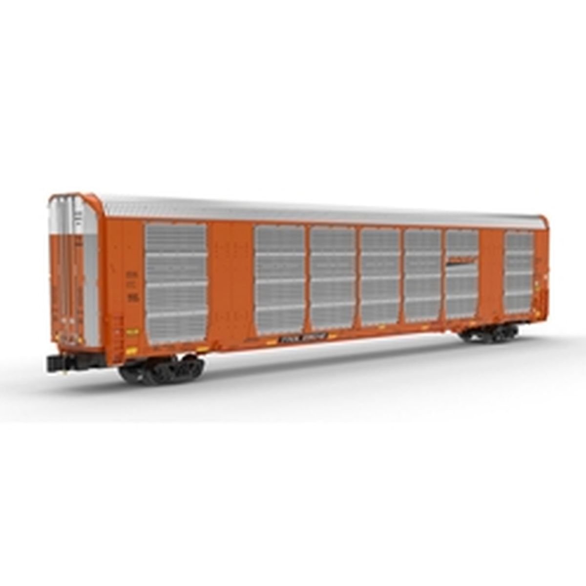 Atlas Model Train 75000027 Z Auto Rack BNSF #696201 Orange Black White