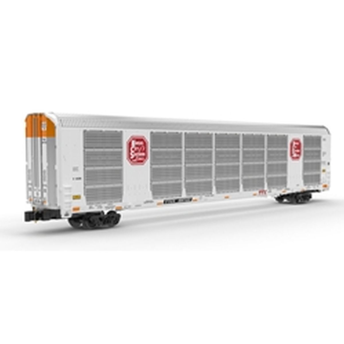 Atlas Model Train 75000036 Z Auto Rack KCS #697133 White Red