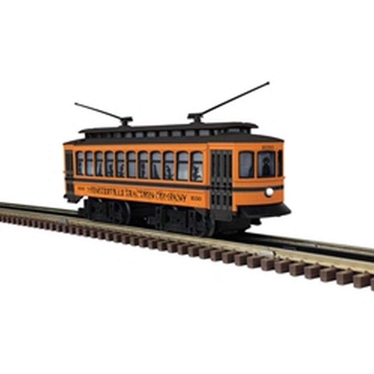 Atlas O Model Train 1001203 Monsterville Halloween Trolley 1030 Orange/Black