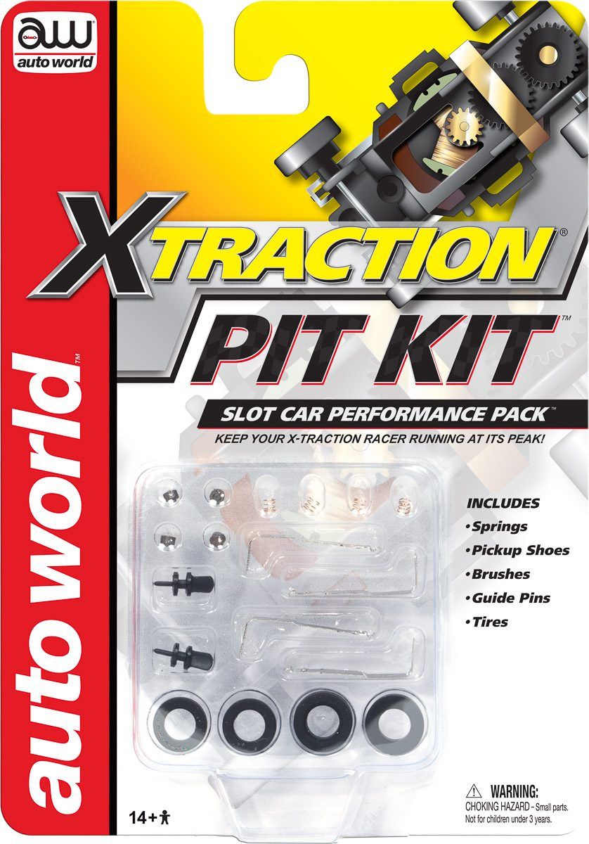 Auto World HO SLOT CAR XTraction Pit Kit Part 105