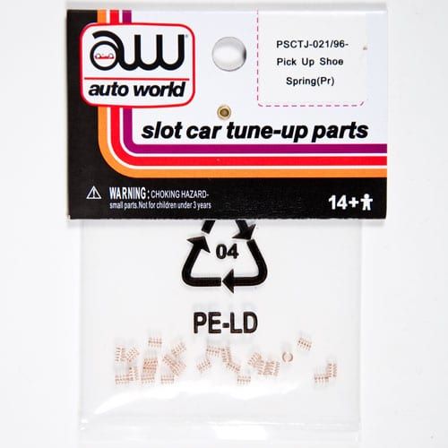 Auto World HO SLOT CAR Thunderjet Pick Up Shoe Spring (Pair) Part PSCTJ-021