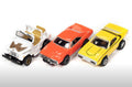 Auto World HO SLOT CAR Automotvie Icons XTraction1969 Dodge Charger 1971 Plymouth AWD SC401 (case)