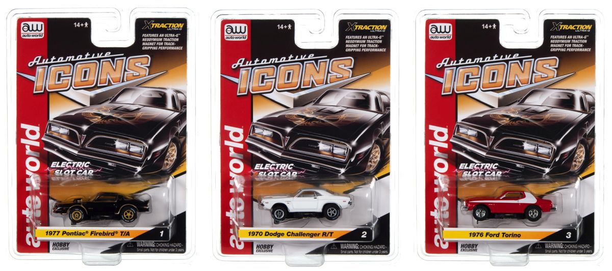 Auto World HO SLOT CAR Auto World Automotvie Icons  Xtraction Pontiac Firebird T/A... SC402  (case)