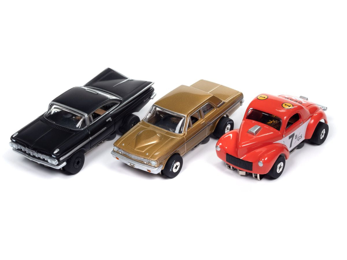 Auto World HO SLOT CAR Cars N Coffee Version A SC408  (case)